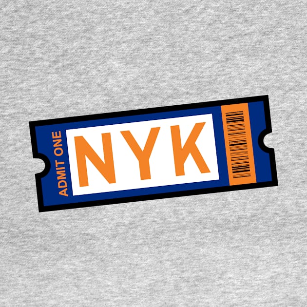 NYK Ticket by CasualGraphic